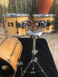 Premier Signia Marquis 5pc Drum Set kit Natural
