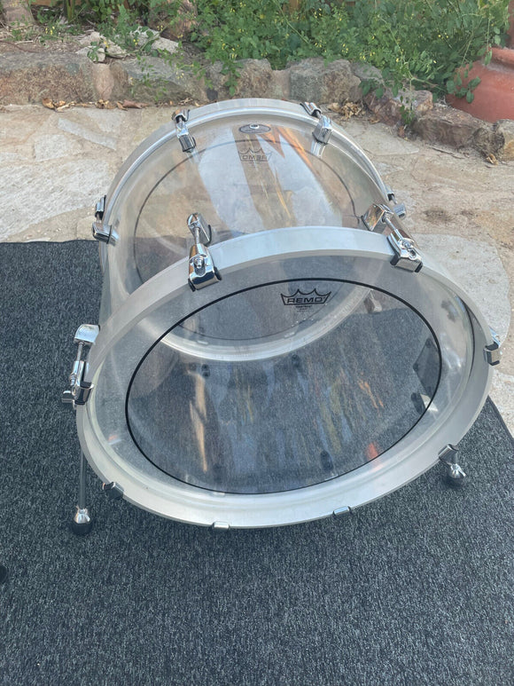 Tama Silverstar Limited Edition Acrylic 22 x x16  Bass Drum