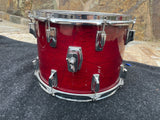 Tama Superstar Cherry 14 x 10 Cherry Tom Drum 80's - Shallow Size