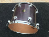 DW 16 x 13 hanging Tom Drum purple Satin