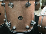 DW Collectors 4pc Maple Champagne Sparkle 22x14,12x8,14x14,16x16