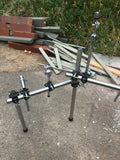 Hart Dynamics Electronic Drum Rack with arms and cymbal booms