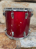 Vintage Tama Superstar Candy Apple Red CAR 1980's 14 x 13  Tom Drum - read