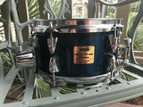 Yamaha Maple Custom Absolute Side Snare Sea Blue Lacquer 10" Rare