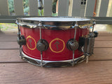 DW Collector's Series "Snakes and Arrows" Neil Peart Rush 6x14 Snare drum