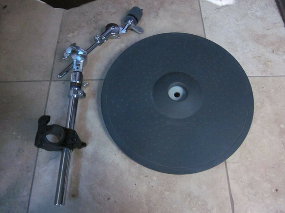 YAMAHA DTXTREME IIS PCY130s CRASH CYMBAL pcy-130 w /arm