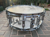 Ludwig Vistalite 14 x 5.5 1976 snare drum - Clear