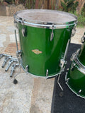 Pearl MCX Masters 7pc Double Bass Drum Kit Shamrock Green