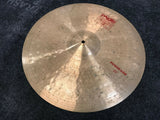 Paiste 2002 22" power Ride Cymbal  Cymbal Used with Slayer and Anthrax