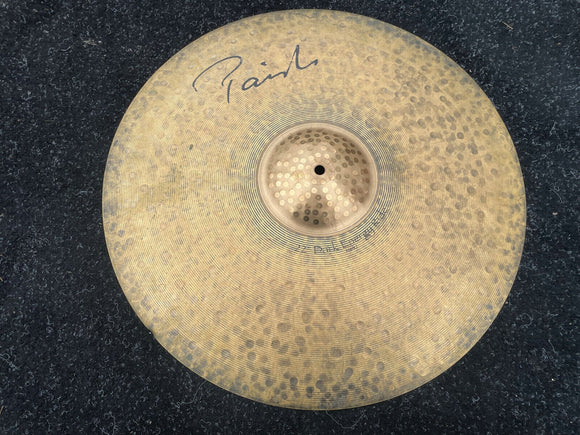 Paiste 22-inch Signature Dark Energy Ride Mk I Cymbal