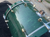 Yamaha Maple Custom Emerald Green 22 x 16 Bass Drum