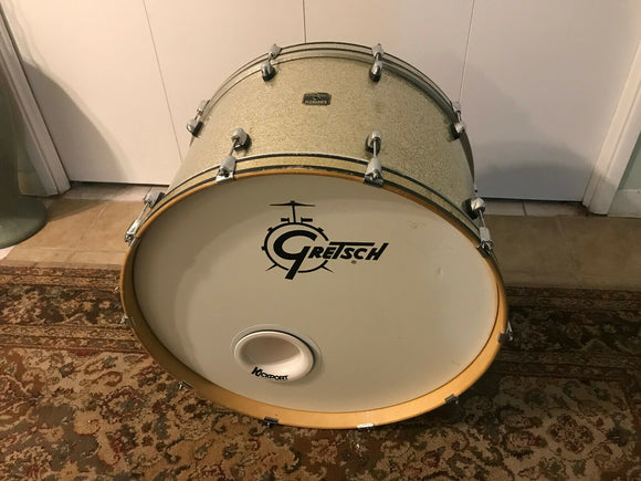 RARE Gretsch Catalina Club 26 x 16 Bass Drum Sparkle