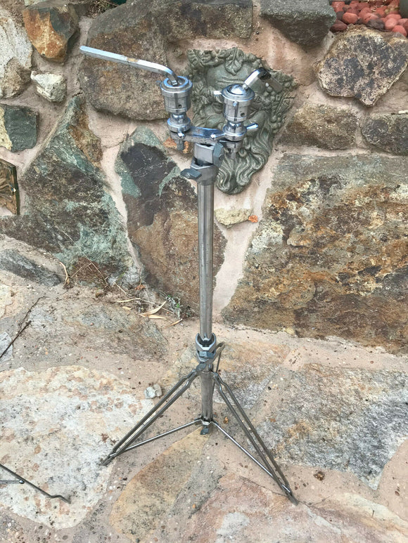 Vintage Rogers Swivomatic Dual (Double) Tom Stand
