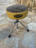 Pork Pie Leopard Drum Throne Seat Chair - Missing one bolt