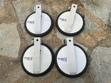 4x PACK Roland PD-9 electronic drum tom cymbal pad pd9 Dual Trigger