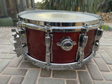 Vintage Tama Superstar 14X6.5 Snare Drum Mahogany Finish - Excellent