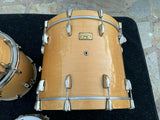 Pearl Masters Custom Maple 8pc Drum Set kit Natural