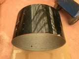 Vintage Rogers 24 x 14 Bass Drum Shell Project Black