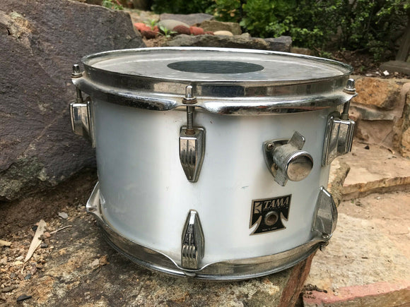 Vintage Tama Royalstar 12 x 9 Tom Drum - Metallic White