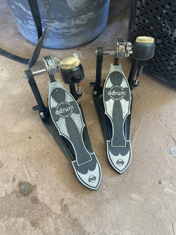 TWO Ddrum DXP Single Bass Drum Pedals