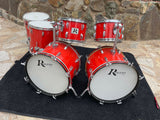 Rogers 70's Big R 6Pc DBL BASS Drum Kit Mojave Red 20x14(x2) 12x8,13x9,16x16(x2)