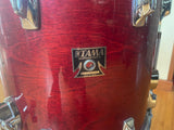 Tama Superstar Cherry 14x13 Cherry Floor Tom Conversion Drum 80's