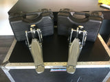 TWO SINGLE Tama Speed Cobra 910 single Bass Drum Pedals w/ Case
