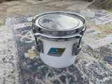 Vintage Ludwig Vistalite 6" Concert Tom - White