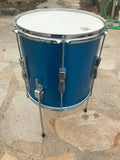 Ludwig 60s 14x14” Club Date Floor Tom Blue Sparkle