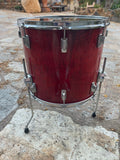 Tama Superstar Cherry 18x16" Floor Tom Drum 80's