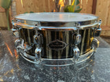 Tama Starclassic Bubinga 14x5.5 Black clouds and silver linings Snare Drum