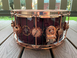 DW Collectors Series Neil Peart Rush RARE "Evolution" Time Machine Snare