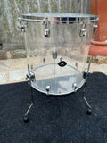 Tama Starclassic Mirage Clear 18x18  Floor Tom Drum
