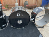 Rogers 70's Big R 10Pc Huge Beast - STUDIO TEN DOUBLE BASS Drum Set Kit Ebony !!
