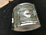 1964 Ludwig Club Date Blue Oyster Pearl 22x14 + 13x9
