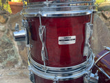 Yamaha Recording Custom Pre Yes Cherry 6pc Drum Set kit 22,10,12,13,14,16