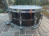 Ludwig Black Beauty B/O Super-Sensitive 6.5x14" Brass Snare Drum