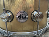 DW Collector's Knurled Brass 6.5x14 Snare Drum