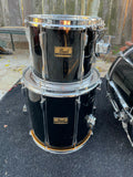 Pearl BLX 3pc Drum Set Kit Birch- Black FInish