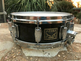 Tama Artstar 14 x 5 METALLIC BLACK Snare Drum - FACTORY ORIGINAL - BIRDS EYE