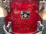 Tama Superstar Cherry 13x9 Cherry Tom Drum 80's - Shallow Size
