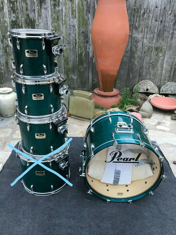 Pearl Session Series 4pc Drum Set kit