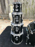 Tama Granstar 2 Black 5pc Drum Set kit!!!