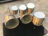 Pearl Custom Z / CZX Birds Eye Maple Double bass drum set kit!