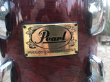 Pearl LIMITED EDITION Mahogany CUSTOM ORDERED 8" TOM DRUM