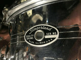Slingerland Snare - 8 Lug Zoomatic 14 x 5 Brass Chrome Drum
