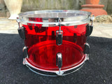 Pearl Crystal Beat Acrylic Tom 12x8 Ruby Red
