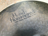 Sabian 22" HH Raw Dry Ride Cymbal