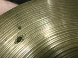 Vintage Zildjian 12" Hihat Drum Cymbals hi hat Double Stamped - 792 grams