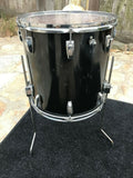 Vintage Ludwig B/O Blue Olive badge Maple Drum Set kit 22x16,13x12,14x1316x16